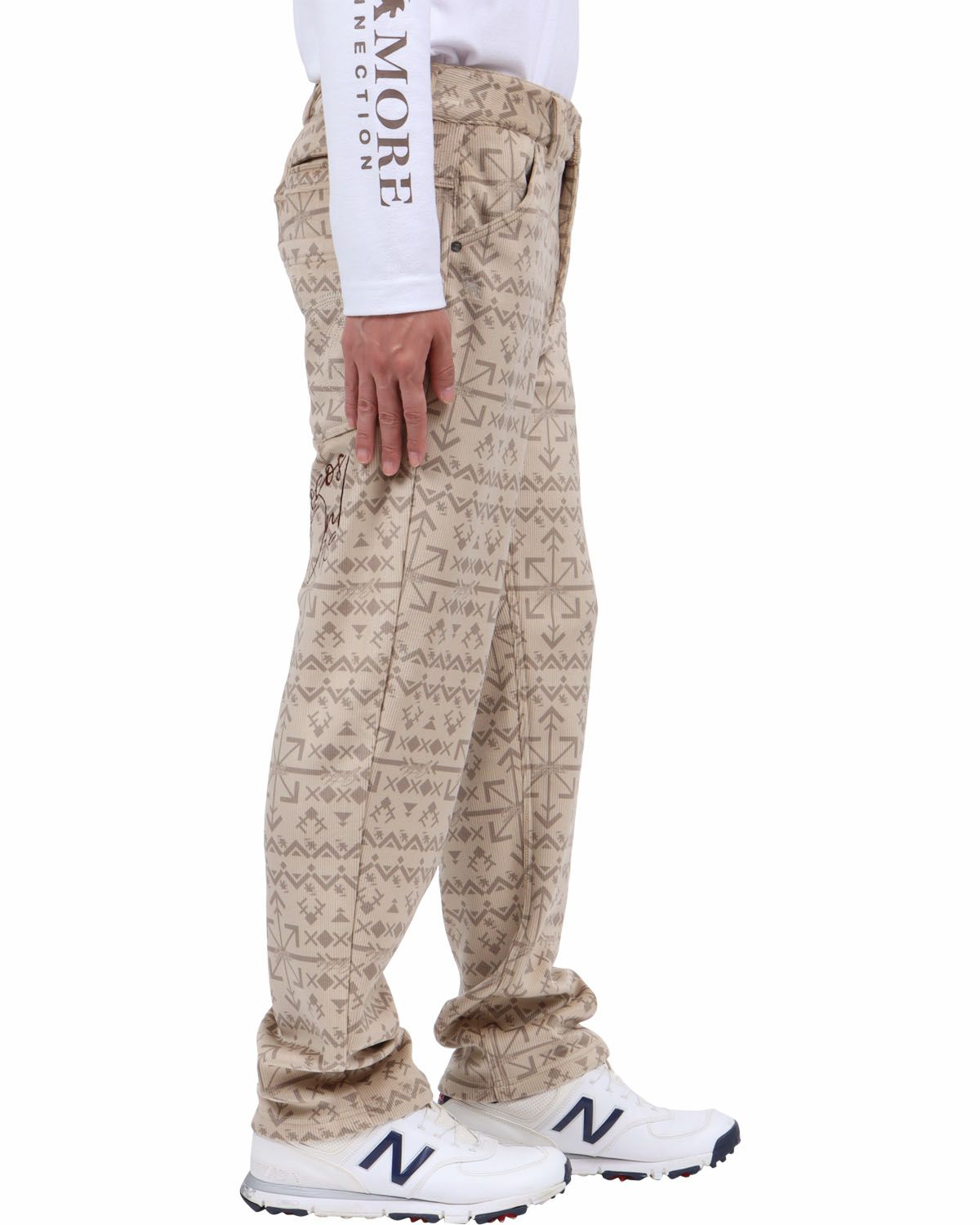 サンドベージュ：174cm62kg(Lサイズ着用)