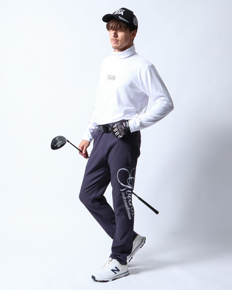 チャコール：180cm/70kg(Lサイズ着用)