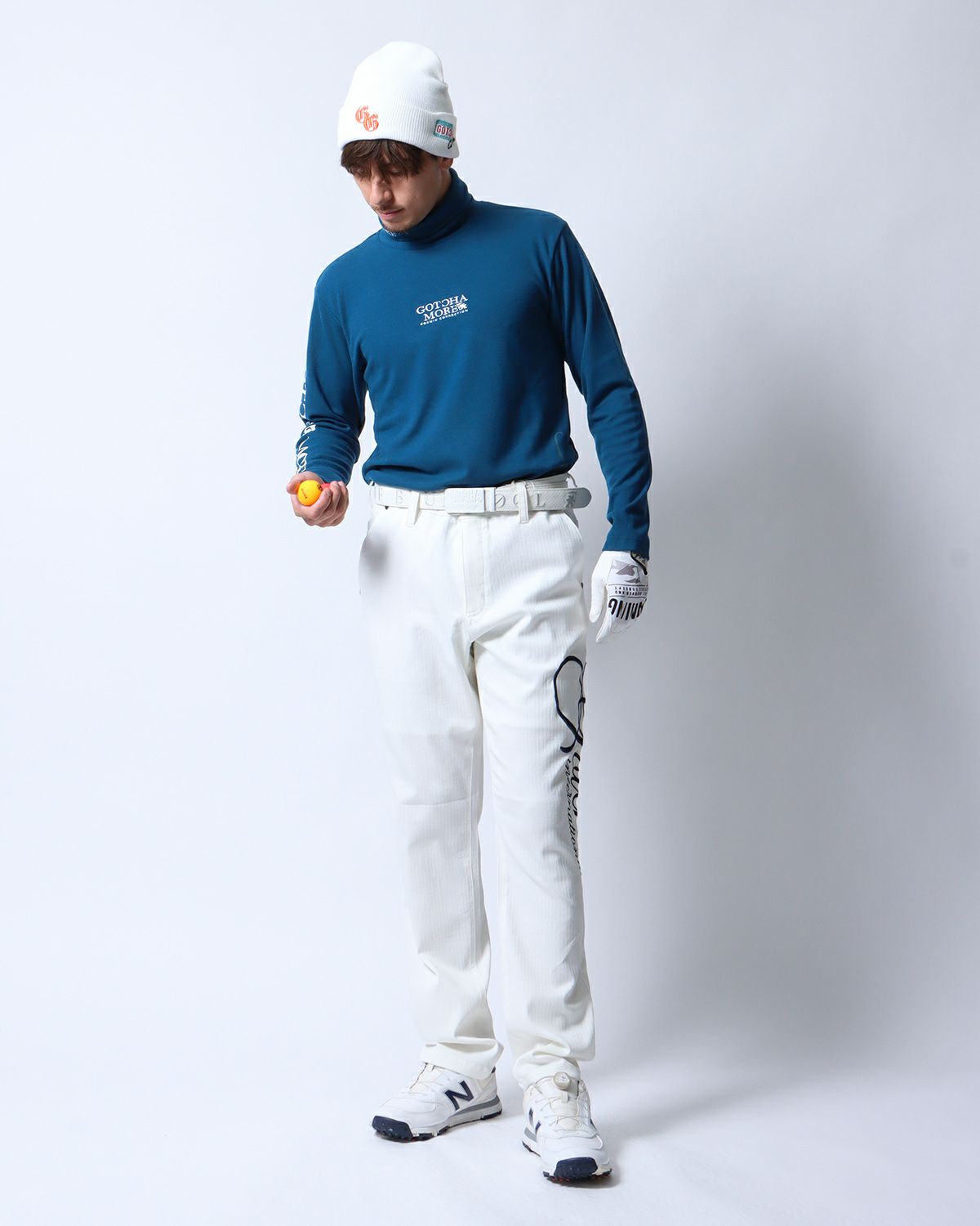 ホワイト：180cm/70kg(XLサイズ着用)