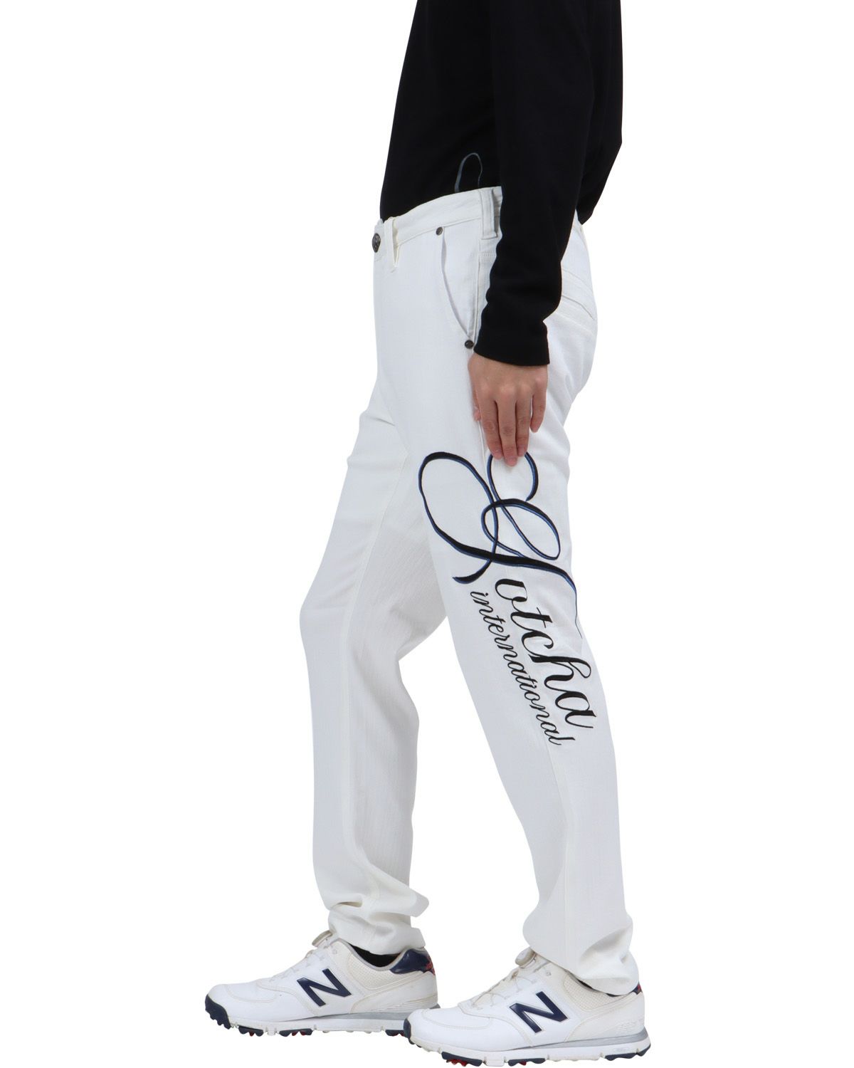 ホワイト：173cm63kg(Mサイズ着用)