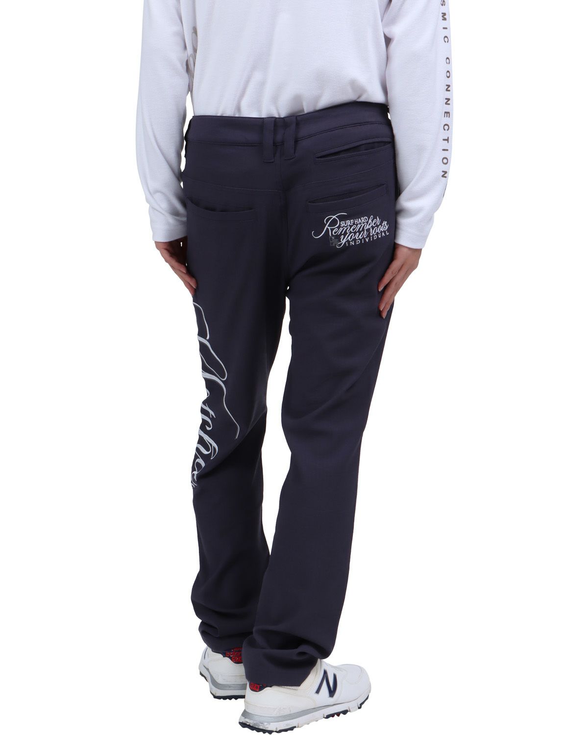 チャコール：173cm63kg(Mサイズ着用)