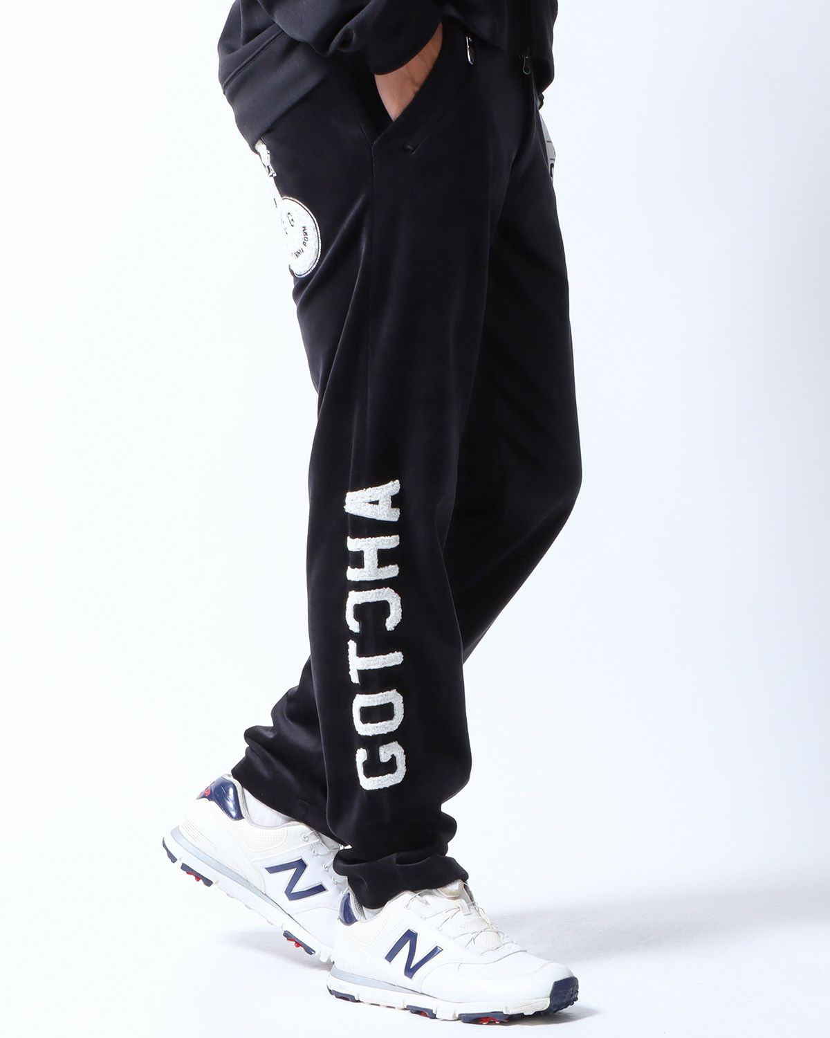 ブラック：180cm/70kg(Lサイズ着用)