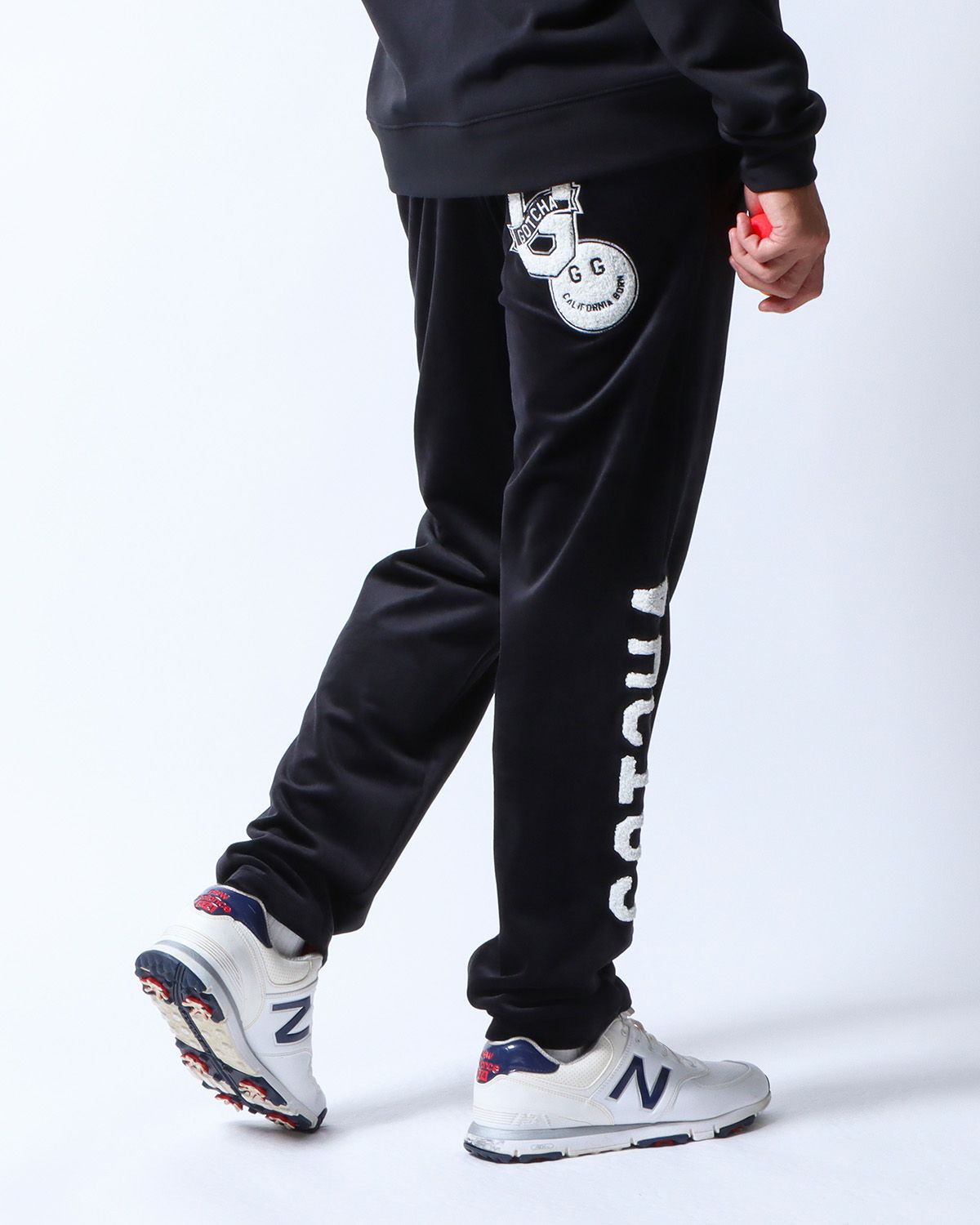 ブラック：180cm/70kg(Lサイズ着用)