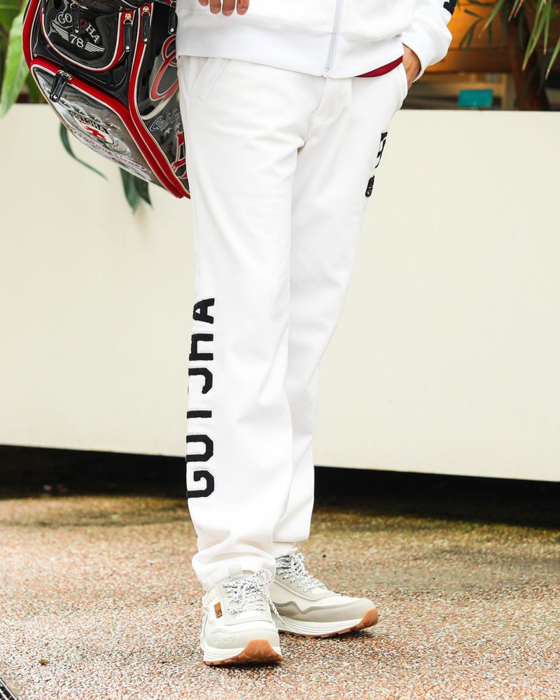 ホワイト：180cm/70kg(Lサイズ着用)