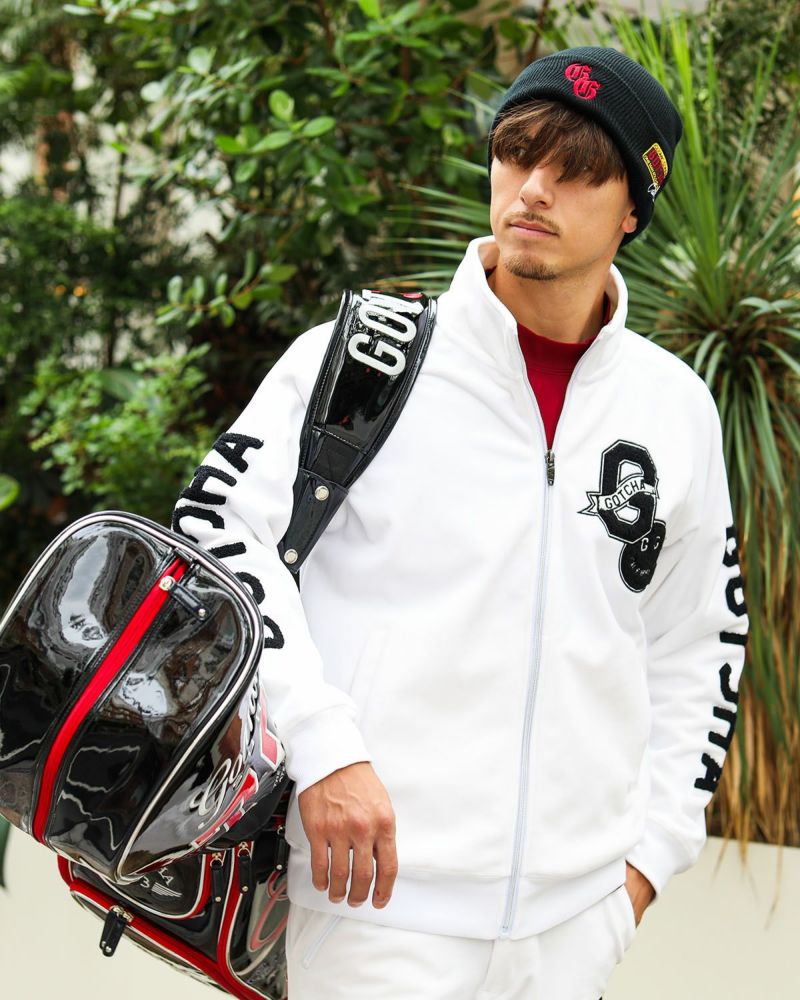 ホワイト：180cm/70kg(Lサイズ着用)