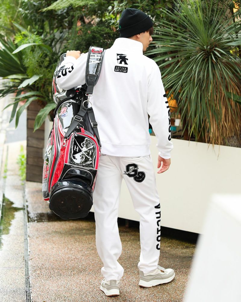 ホワイト：180cm/70kg(Lサイズ着用)