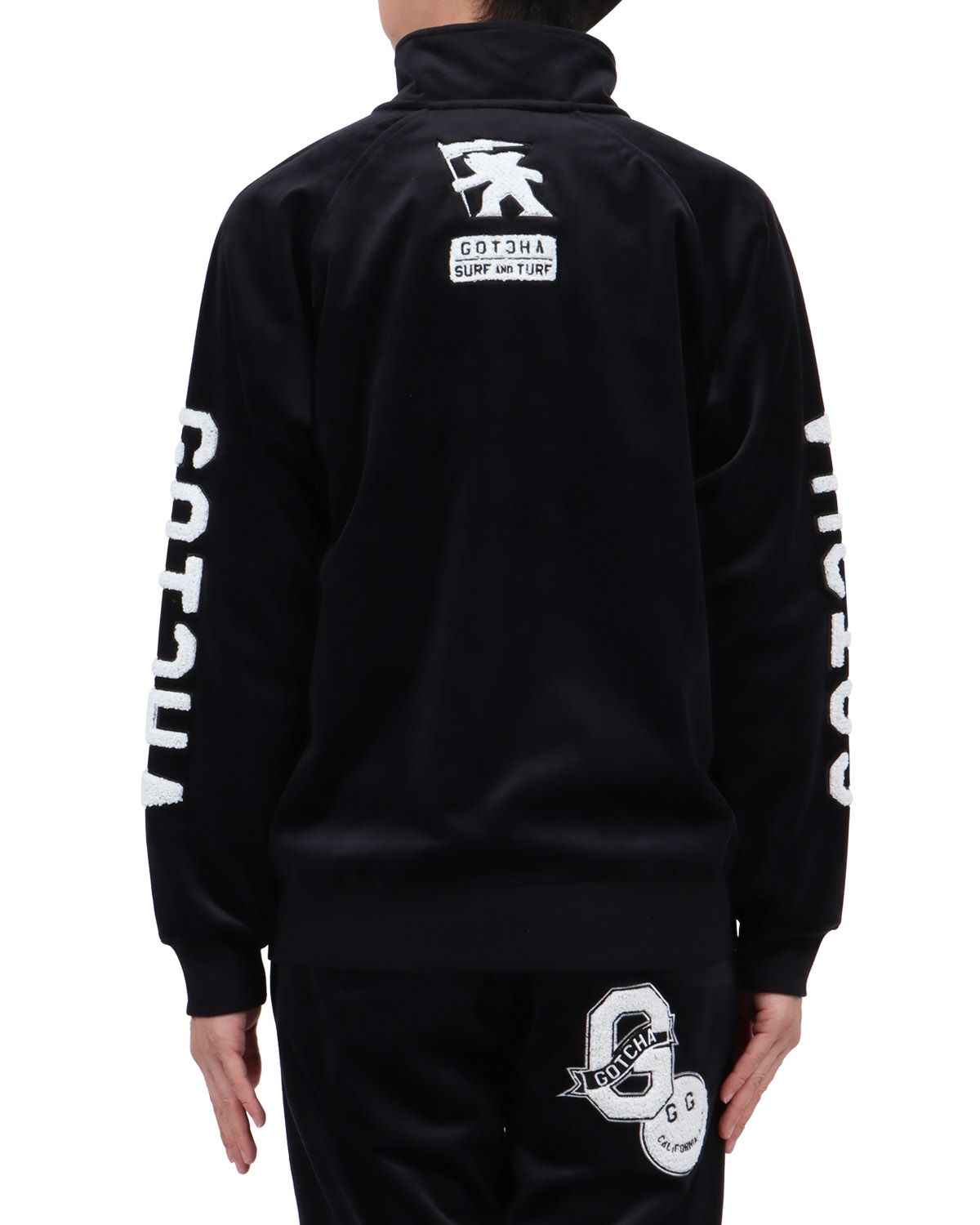 ブラック：174cm62kg(Lサイズ着用)