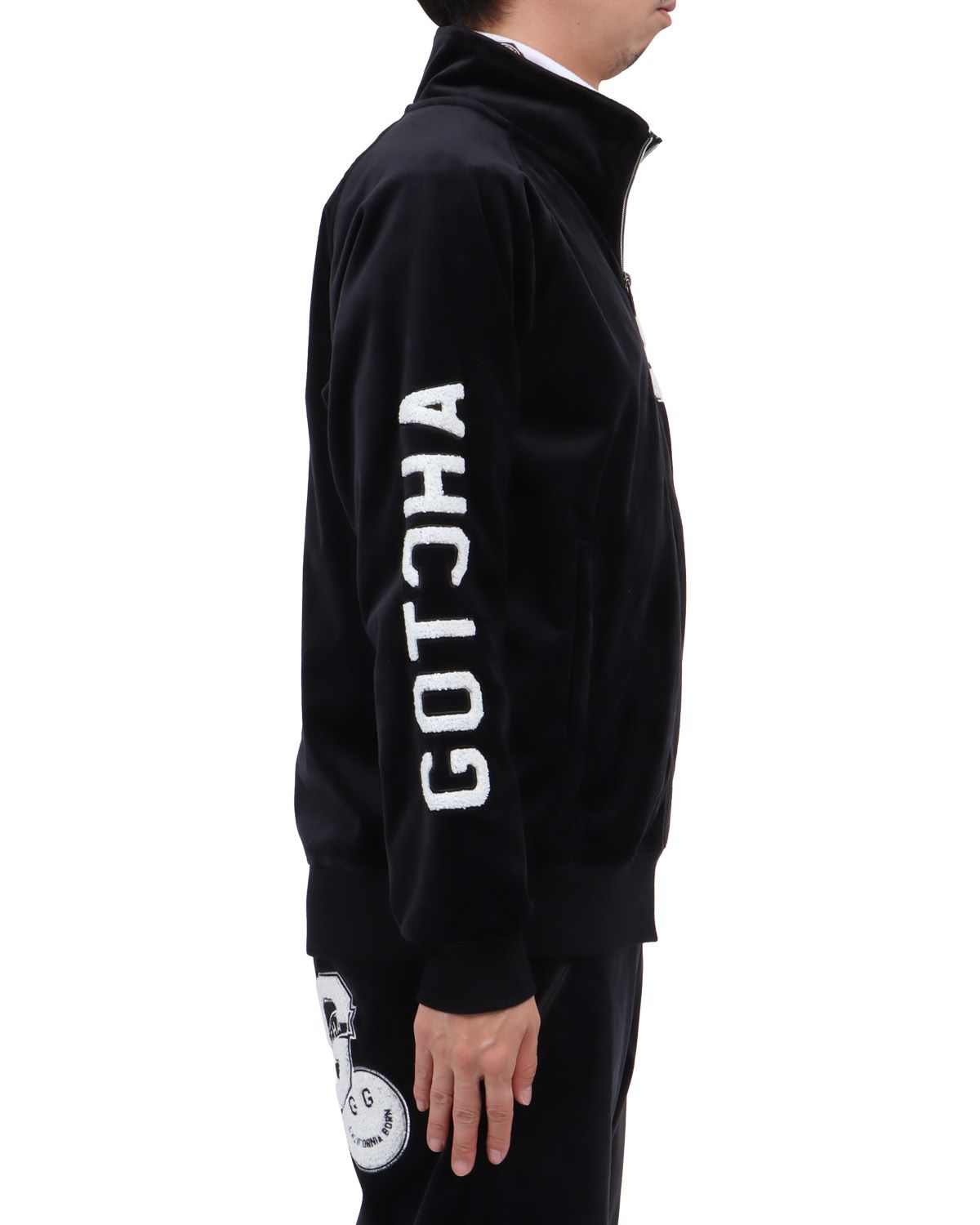 ブラック：174cm62kg(Lサイズ着用)