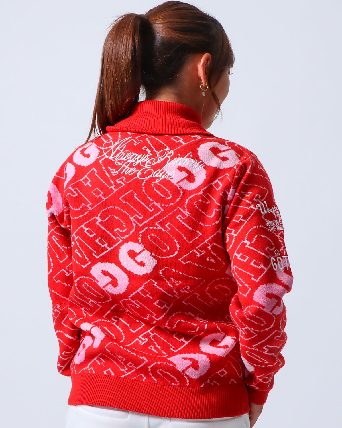 レッド：154cm(XＳサイズ着用)