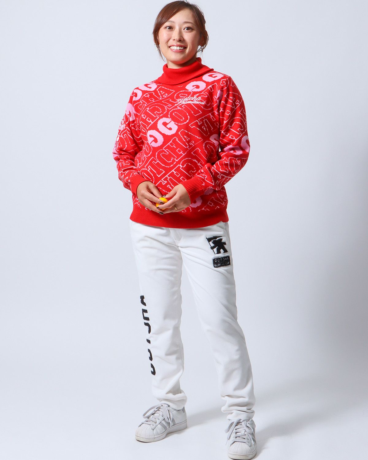 レッド：154cm(XＳサイズ着用)