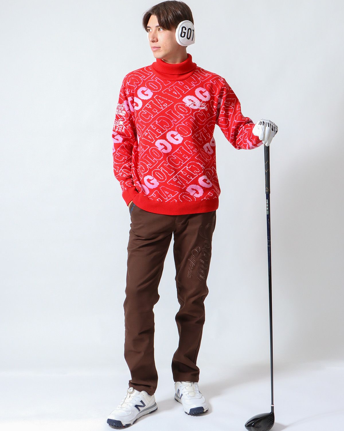 レッド：180cm/70kg(Lサイズ着用)