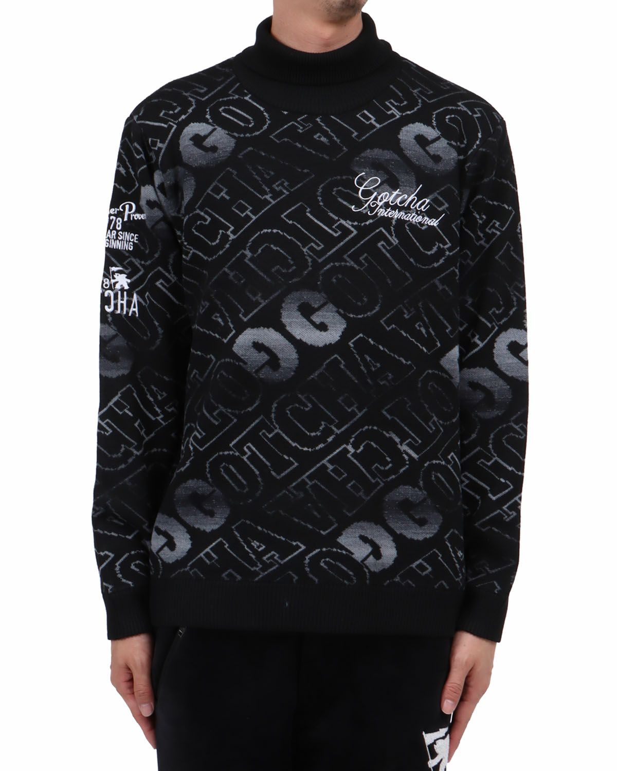 ブラック：174cm62kg(Lサイズ着用)