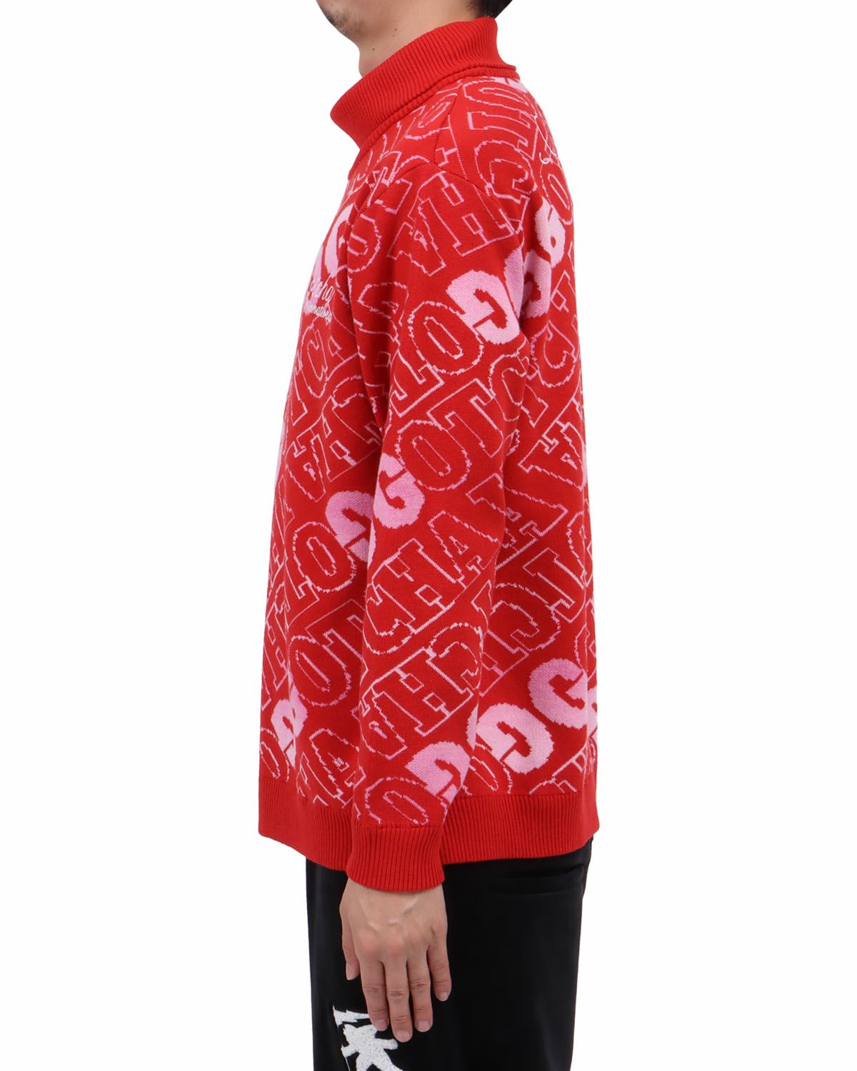 レッド：174cm62kg(Lサイズ着用)