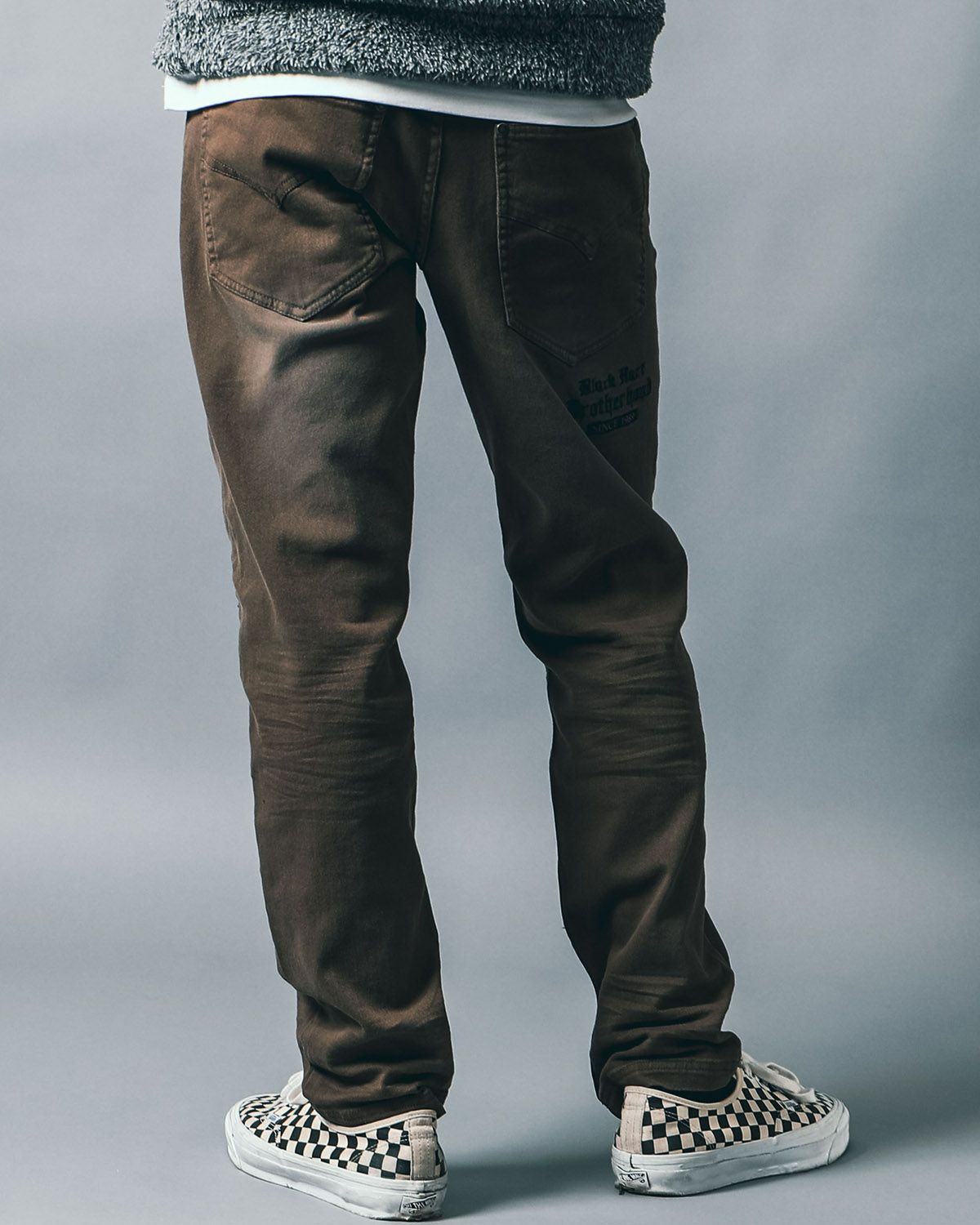 カーキ:183cm(Lサイズ着用)