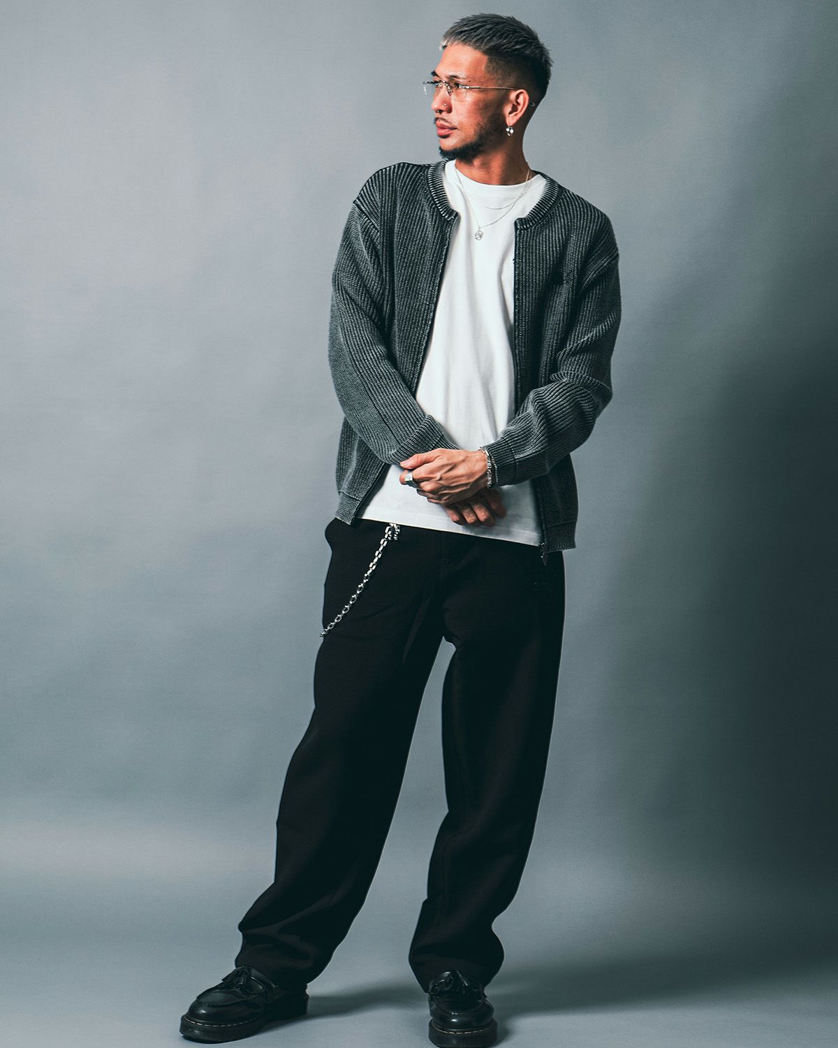 ブラック:183cm(Lサイズ着用)