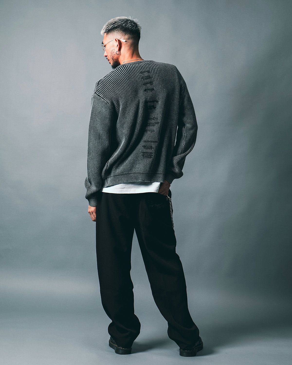 ブラック:183cm(Lサイズ着用)