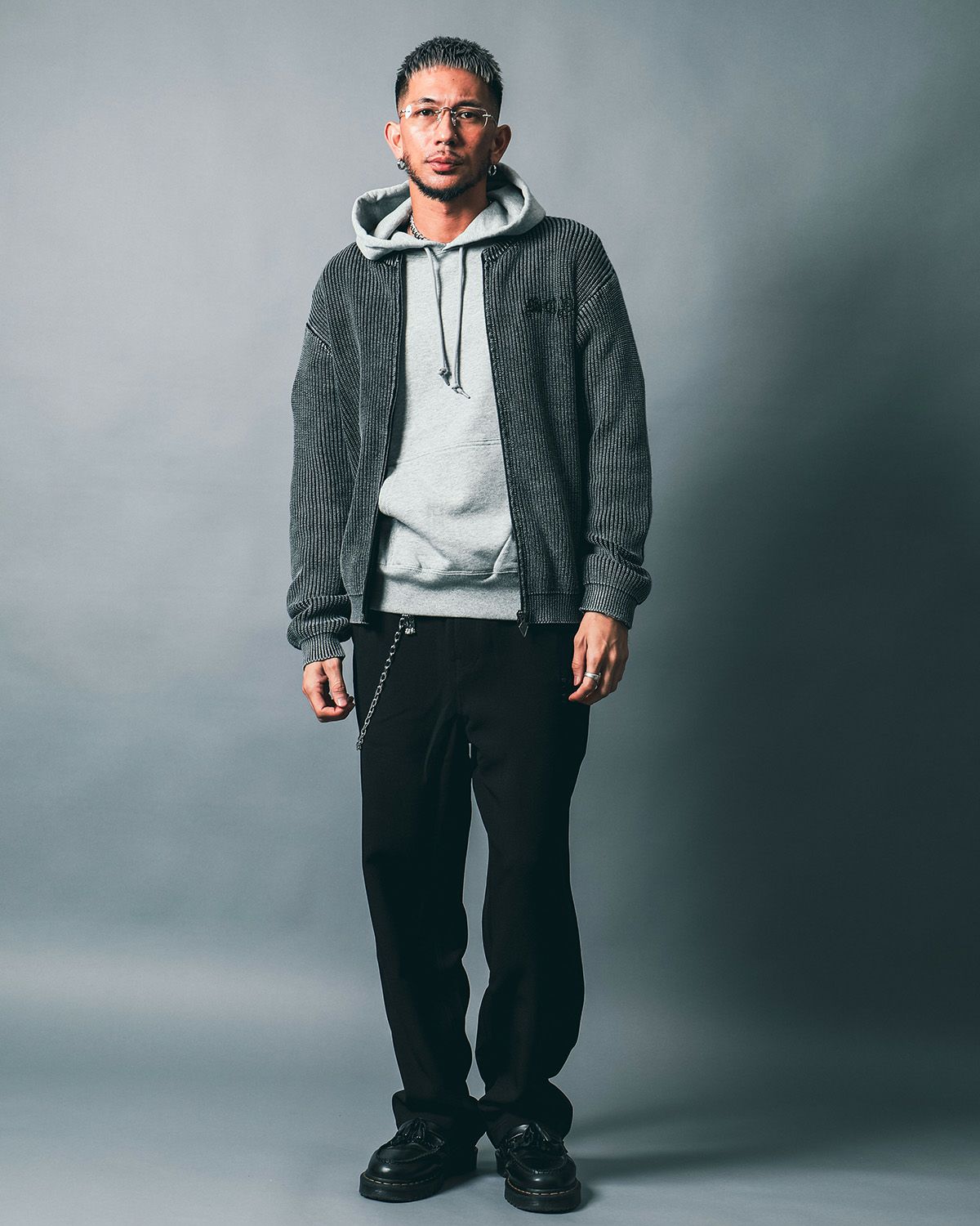 ブラック:183cm(Lサイズ着用)