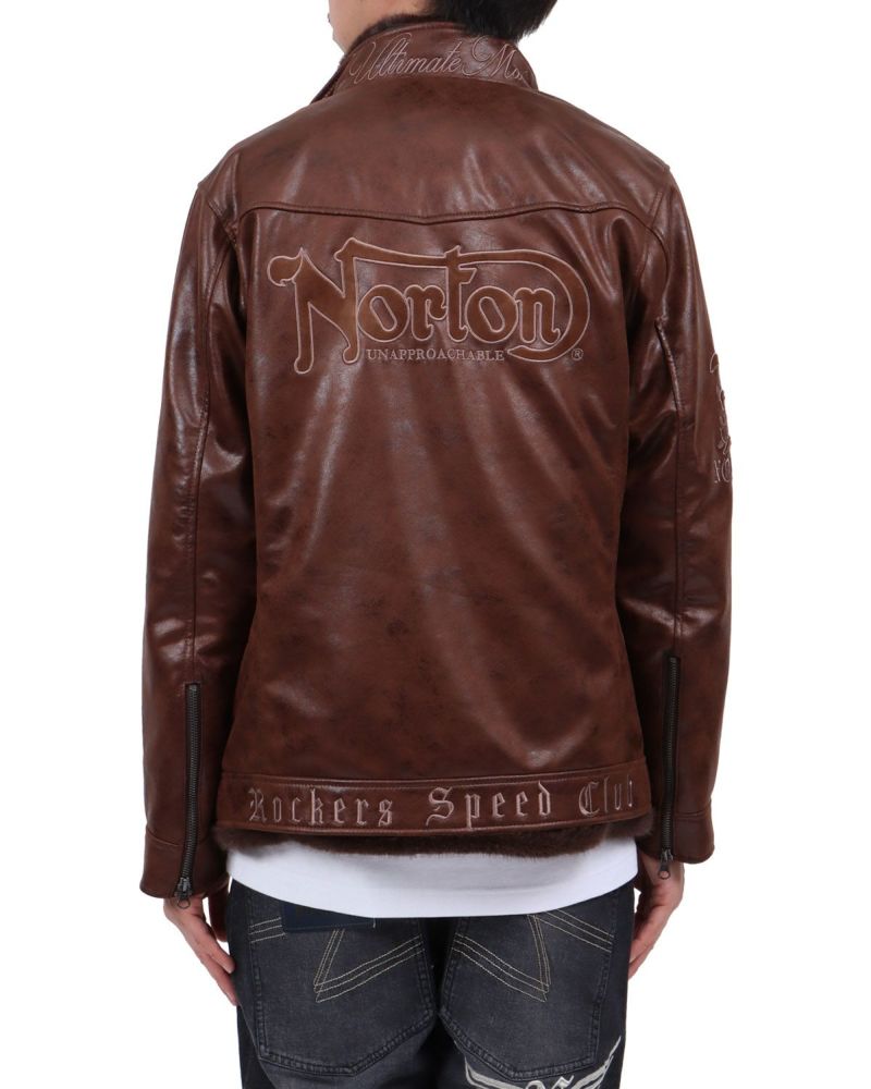 ブラウン：174cm62kg(Lサイズ着用)