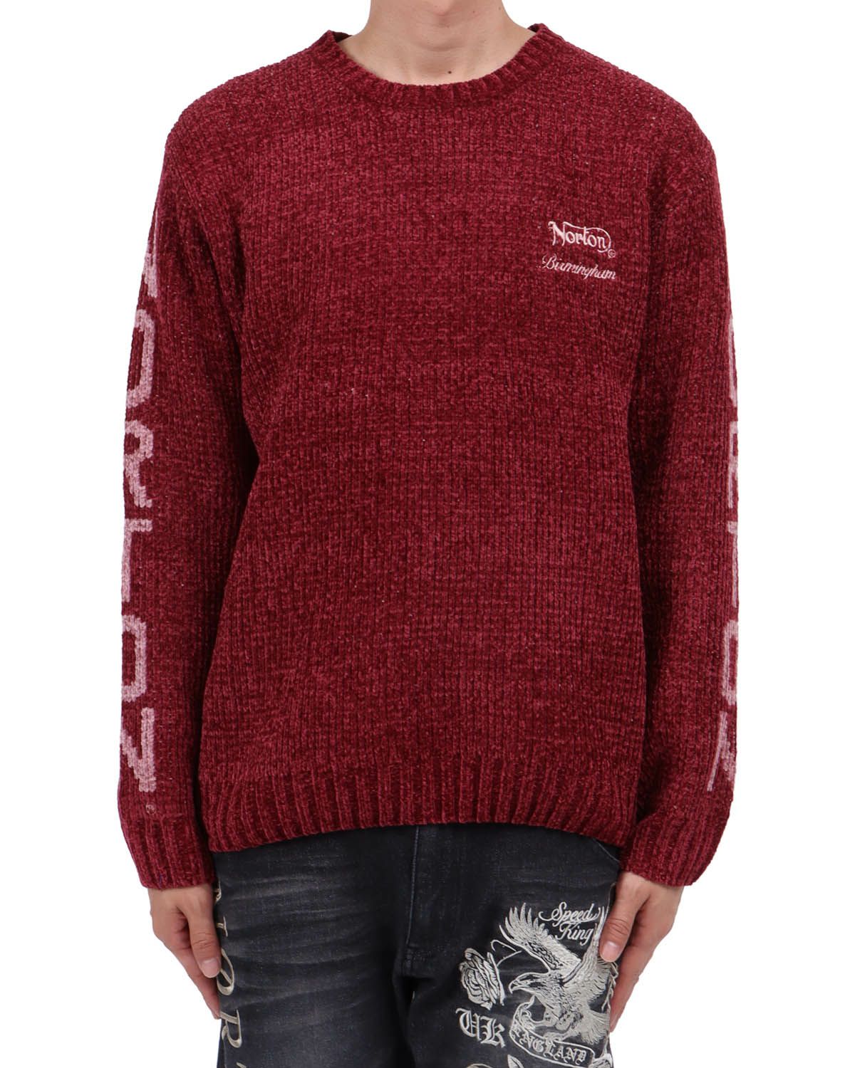 ワイン：174cm62kg(Lサイズ着用)