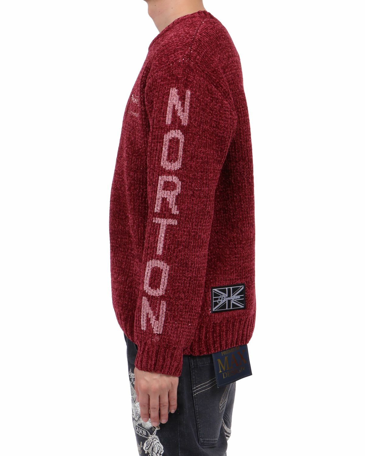 ワイン：174cm62kg(Lサイズ着用)