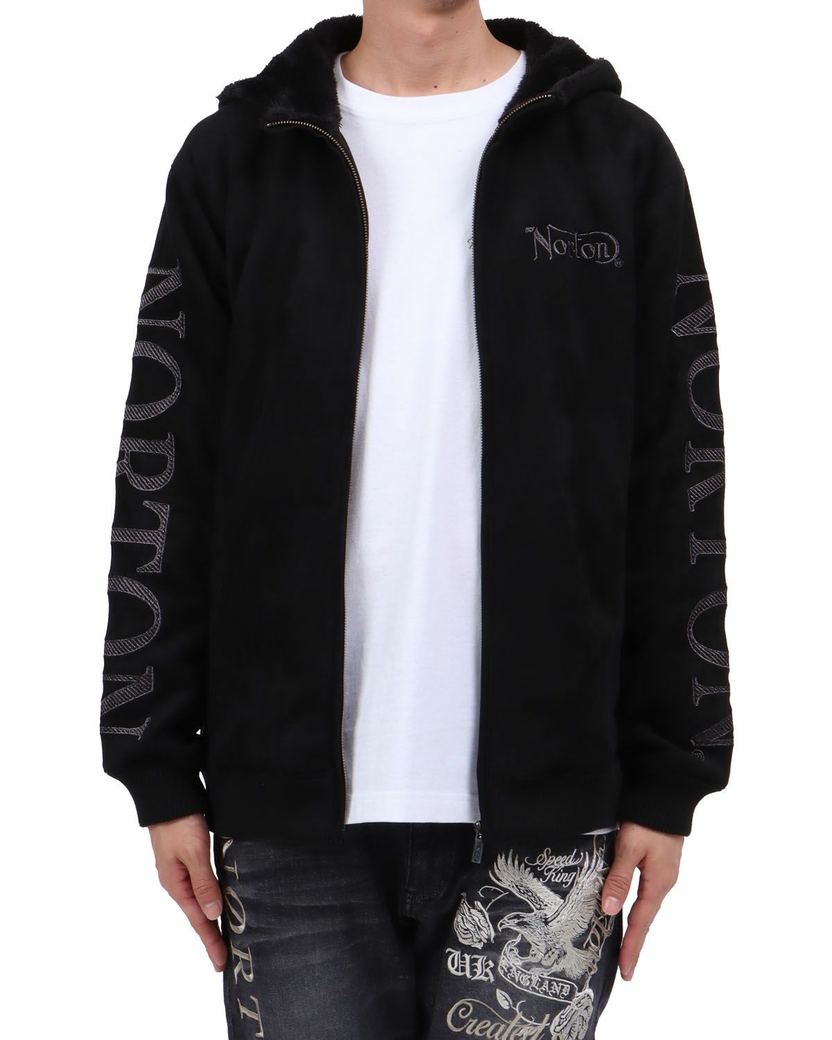 ブラック：174cm62kg(Lサイズ着用)