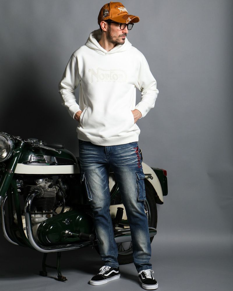 オフホワイト:186cm(Lサイズ着用)