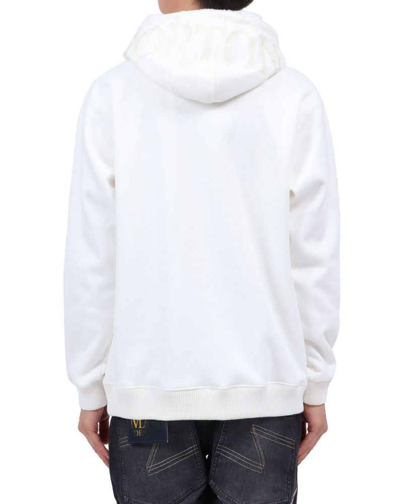 ホワイト：174cm62kg(Lサイズ着用)