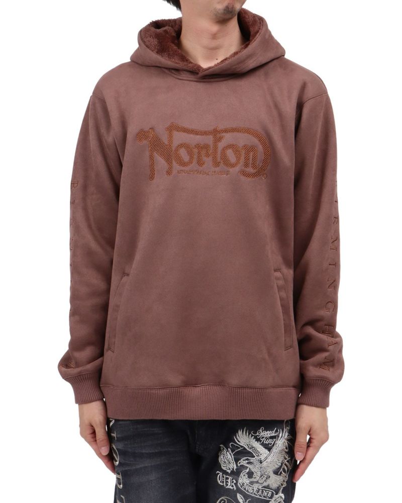 ブラウン：174cm62kg(Lサイズ着用)