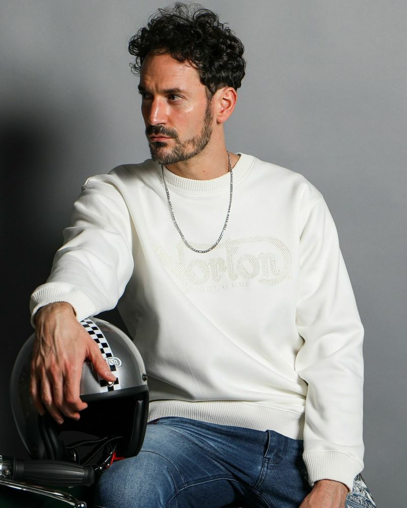 オフホワイト：186cm(Lサイズ着用)