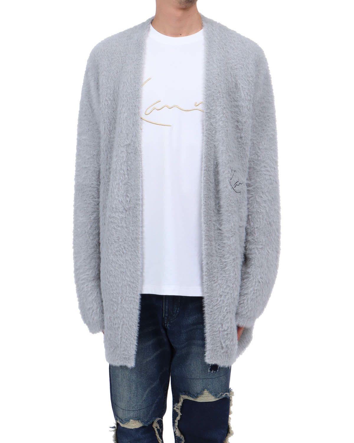 グレー：174cm62kg(Lサイズ着用)