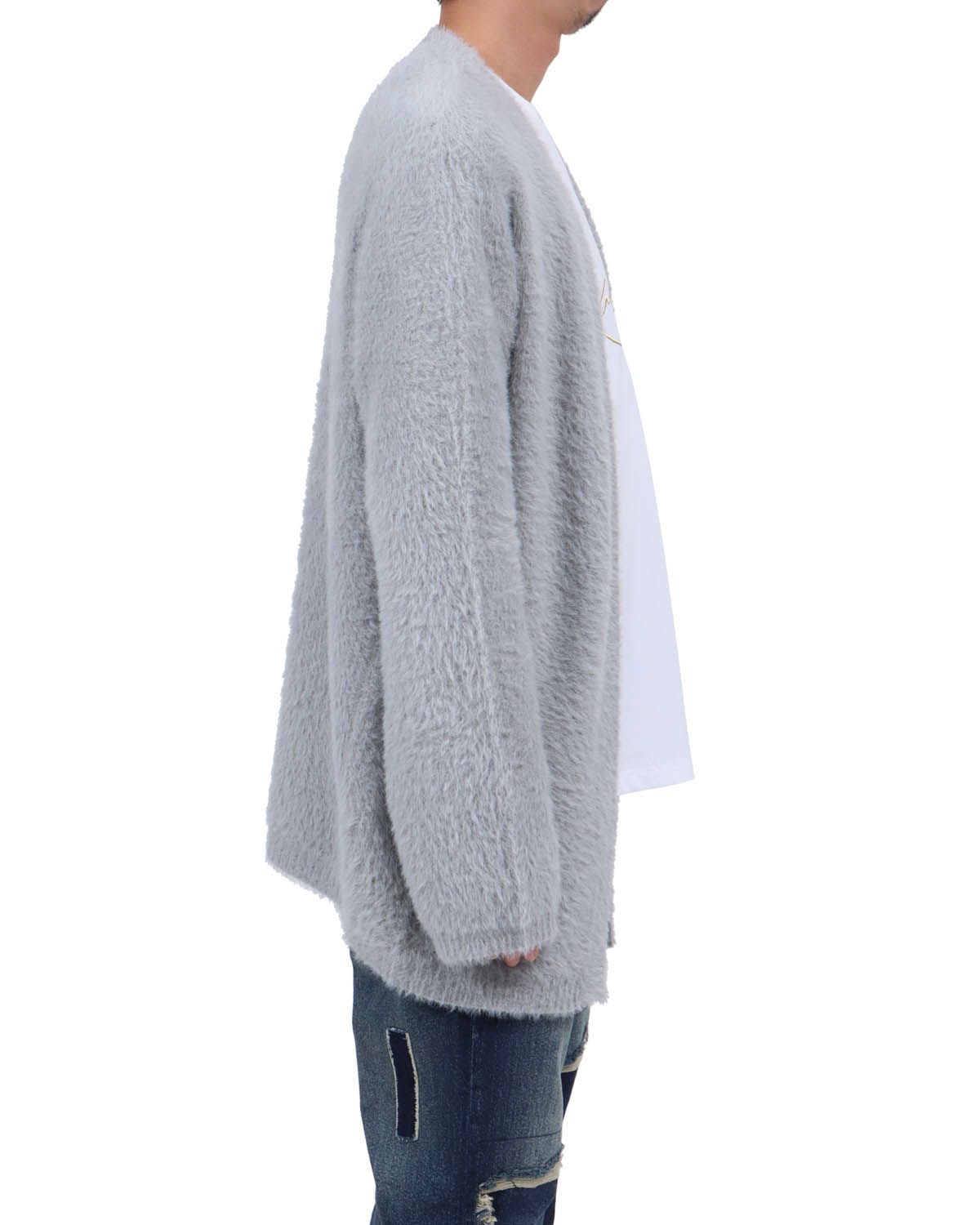 グレー：174cm62kg(Lサイズ着用)