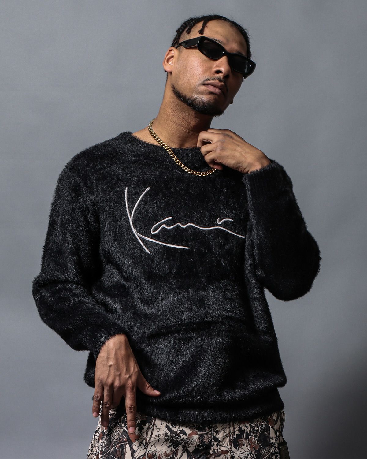 ブラック：183cm(XLサイズ着用)