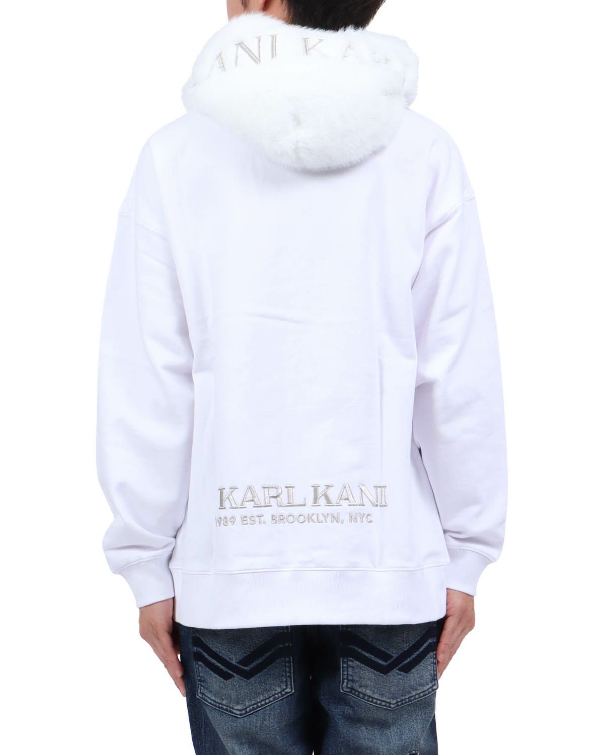 Karl Kani] ファー フード ソフトタッチ プルパーカー | PEET ONLINE STORE