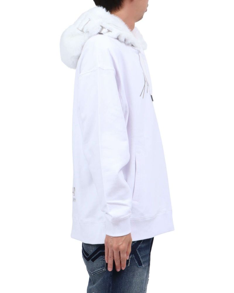 Karl Kani] ファー フード ソフトタッチ プルパーカー | PEET ONLINE STORE