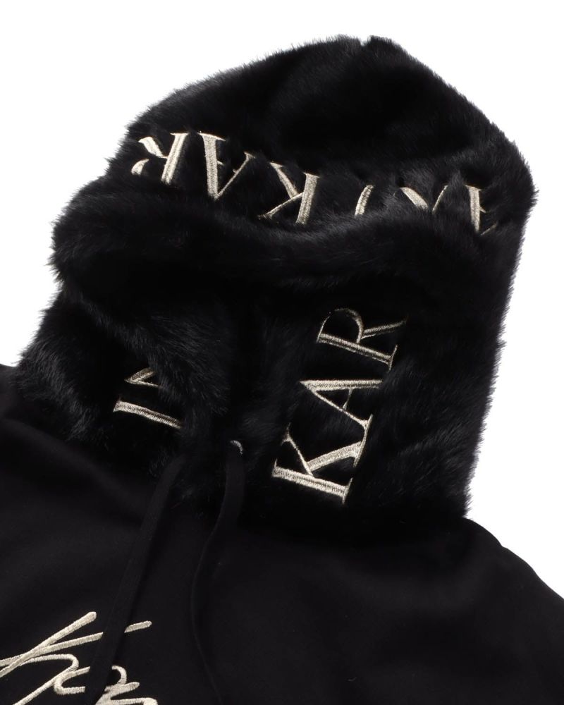 Karl Kani] ファー フード ソフトタッチ プルパーカー | PEET ONLINE STORE