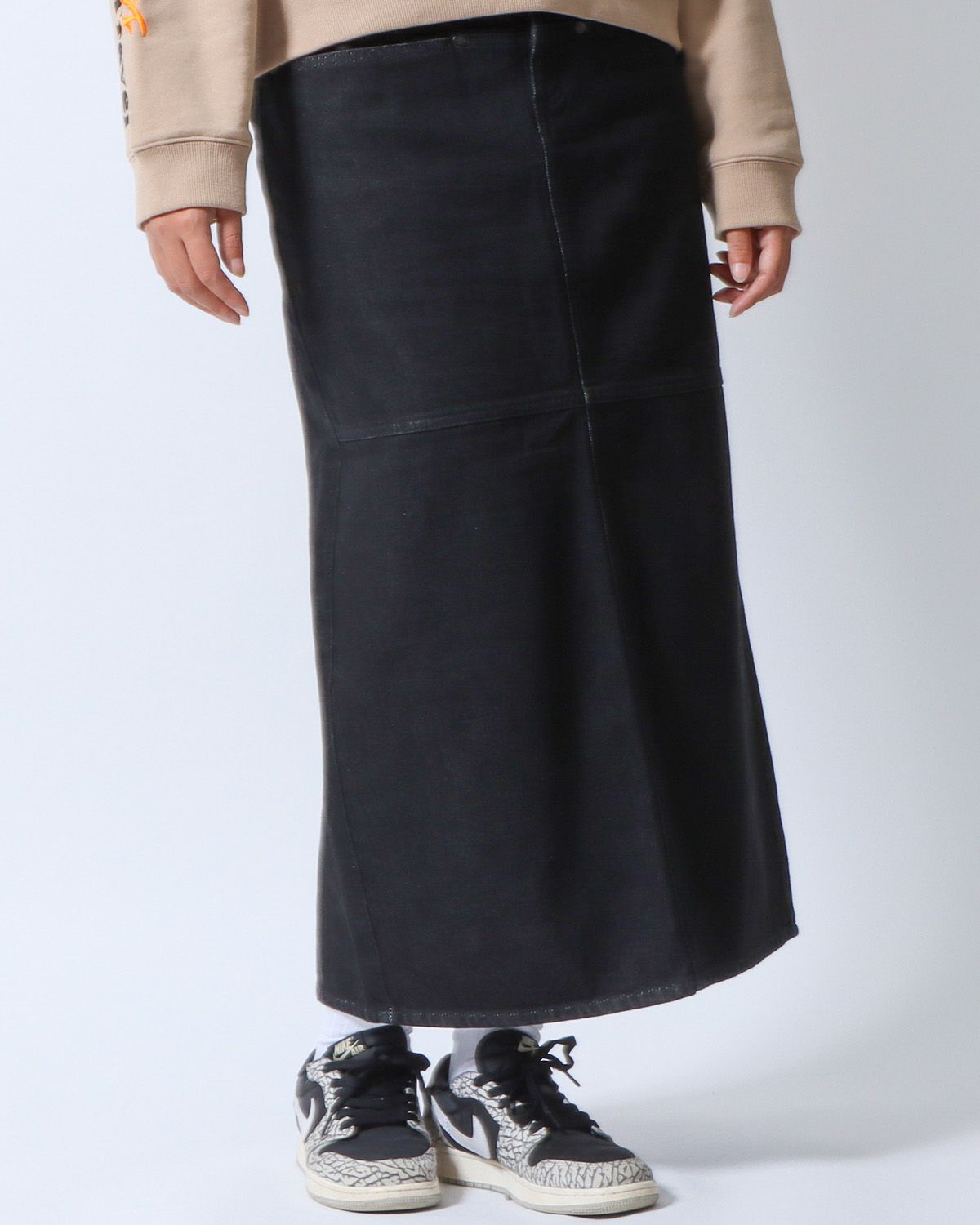 ブラック：167cm(Lサイズ着用)