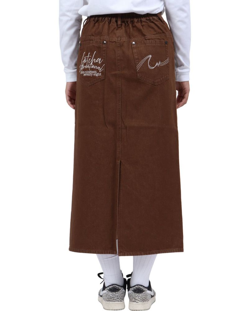 ブラウン：167cm(Lサイズ着用)