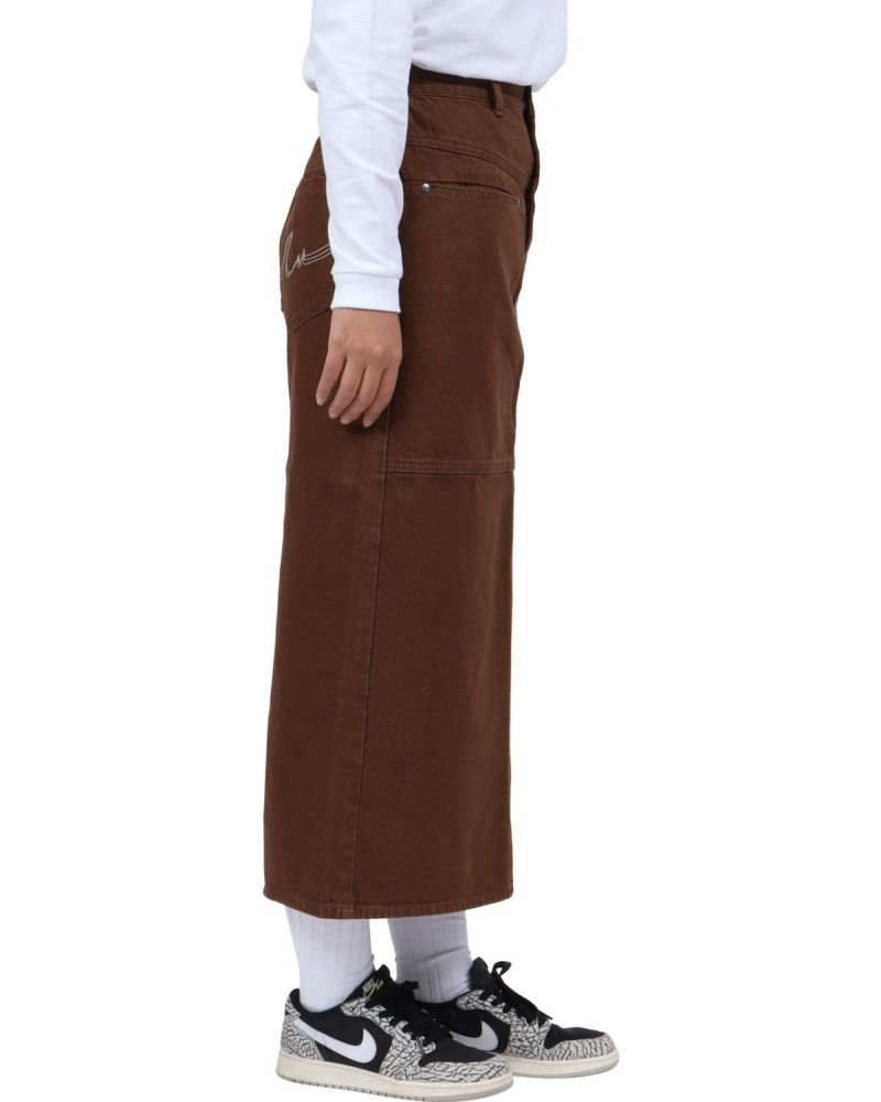 ブラウン：167cm(Lサイズ着用)