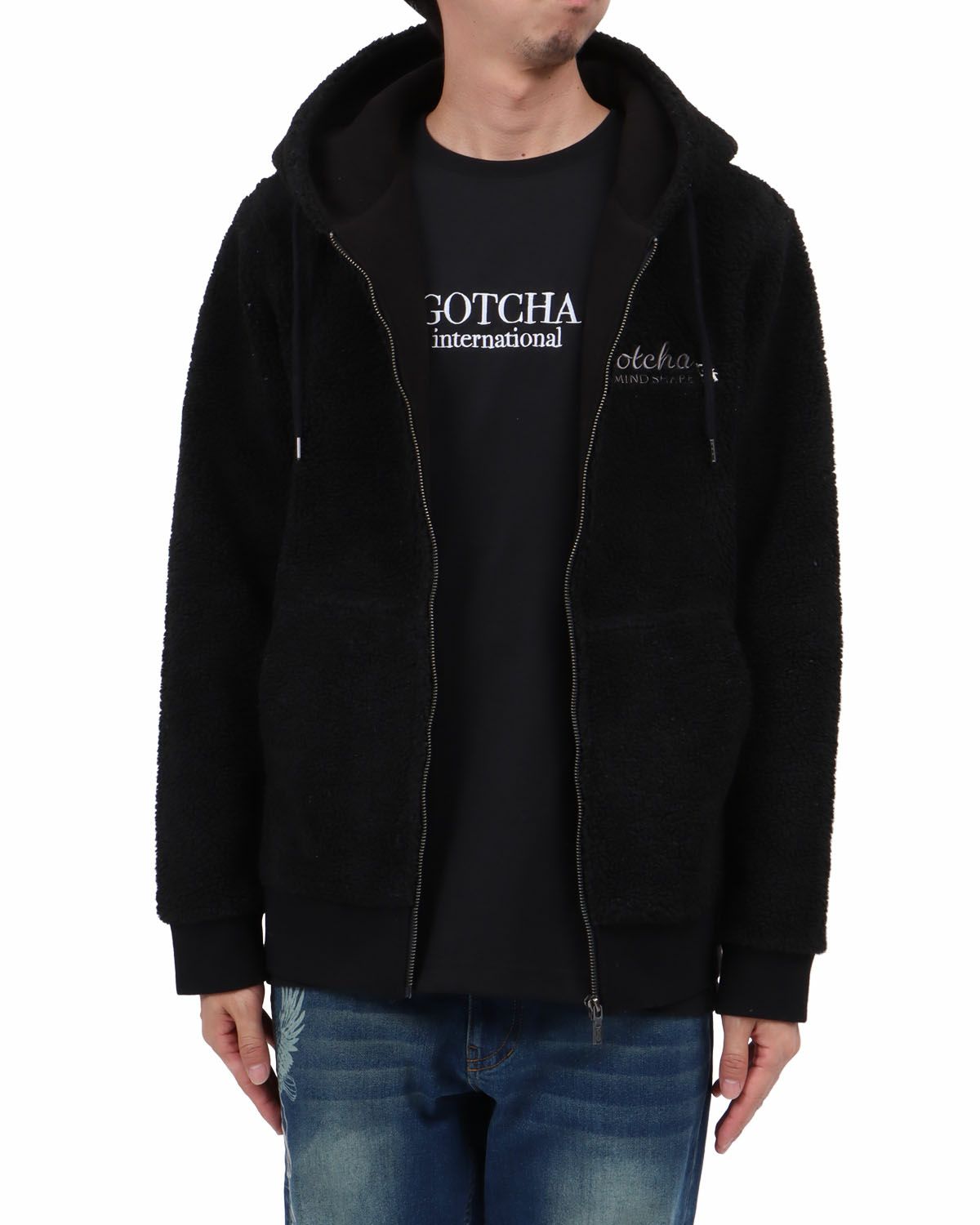 ブラック：174cm62kg(Lサイズ着用)