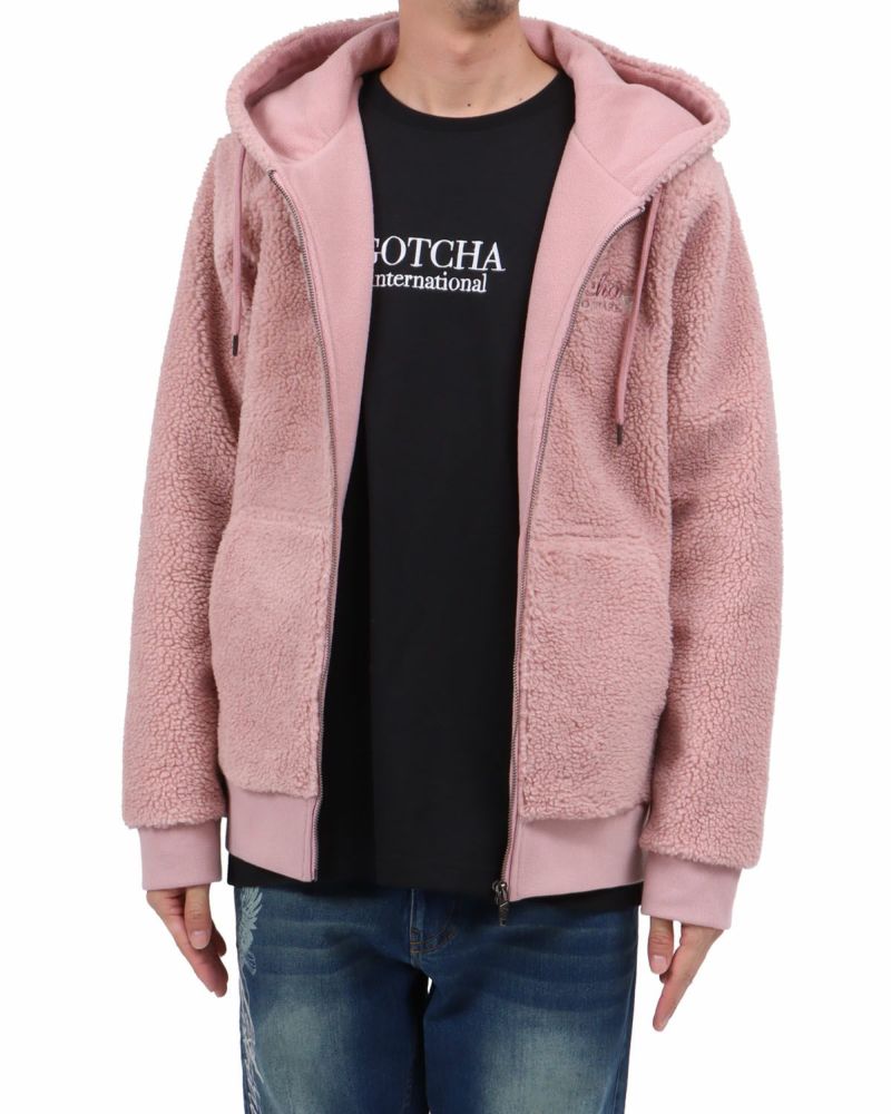 ピンクグレー：174cm62kg(Lサイズ着用)