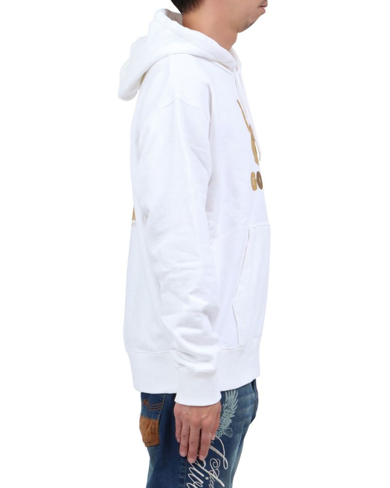 ホワイト：174cm62kg(Lサイズ着用)