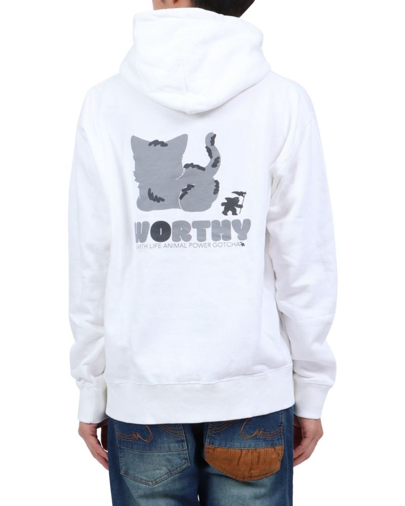 グレー：174cm62kg(Lサイズ着用)