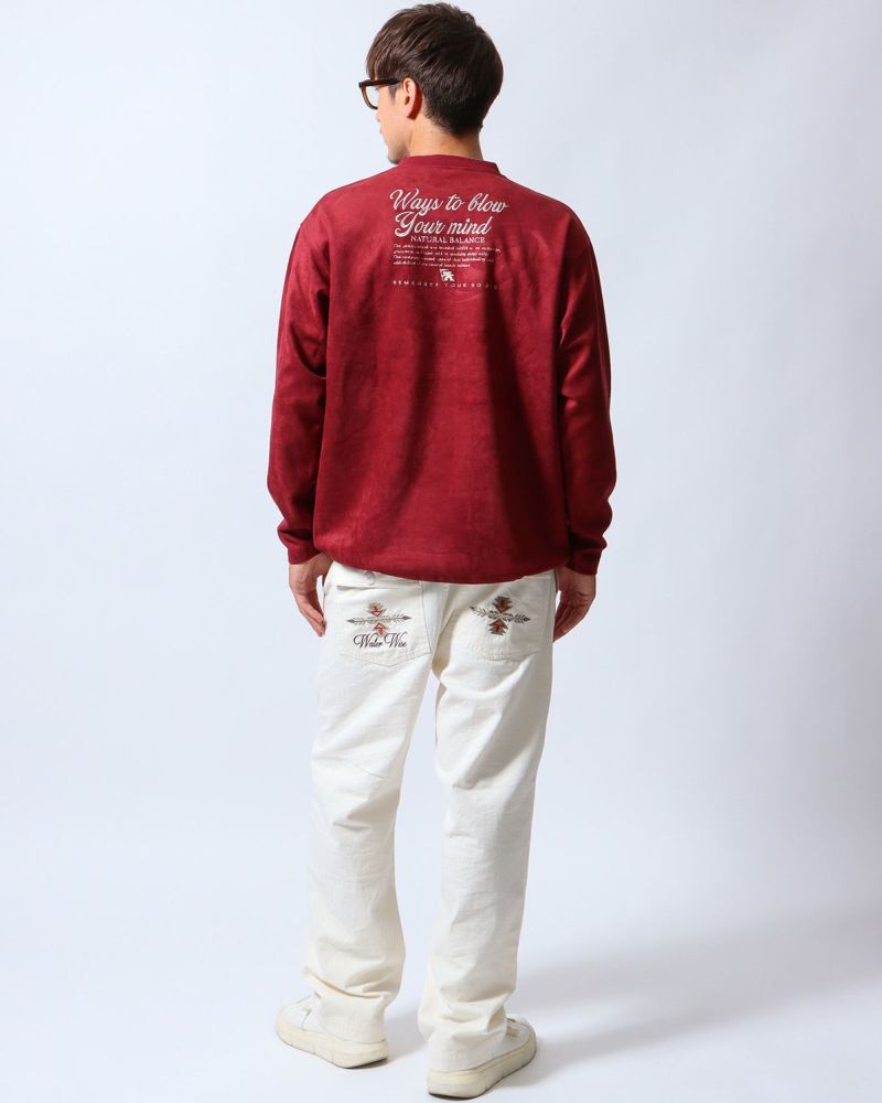 ワイン：180cm/70kg(Lサイズ着用)