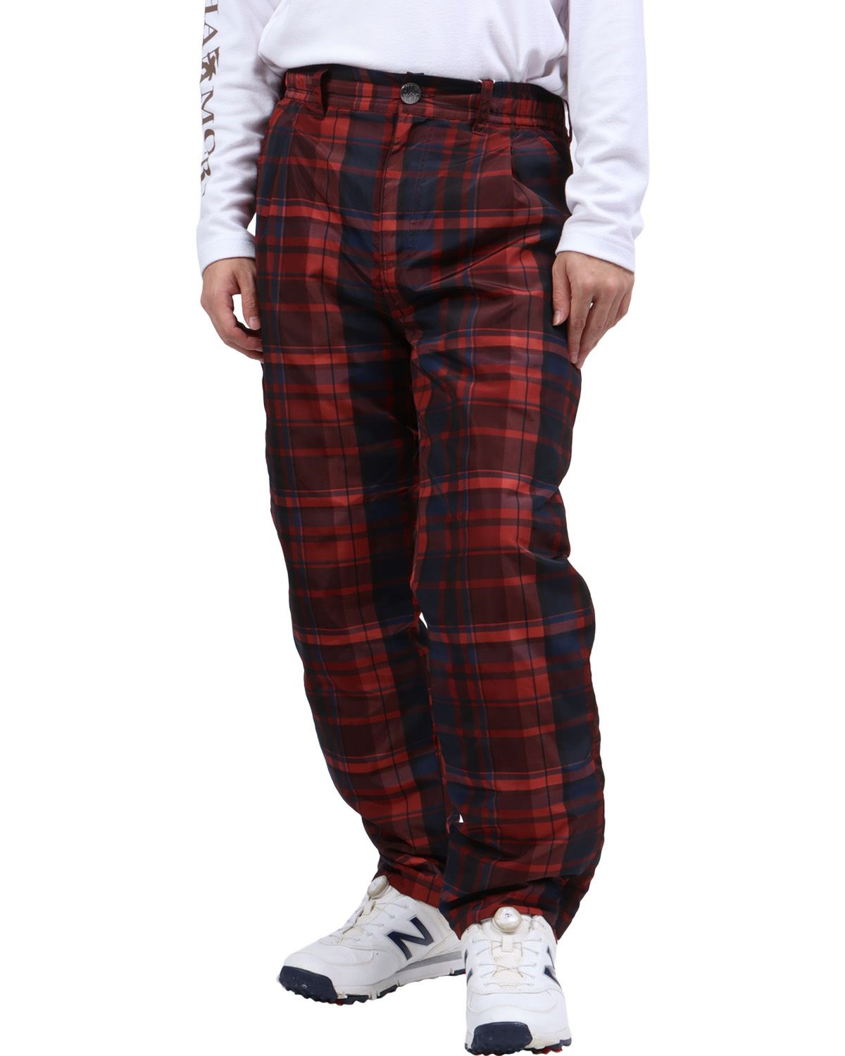 レッド：173cm63kg(Lサイズ着用)