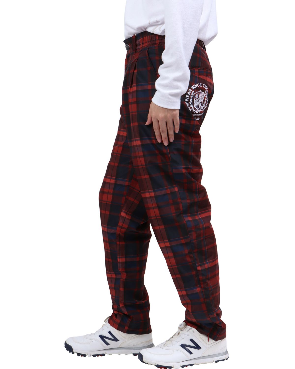 レッド：173cm63kg(Lサイズ着用)