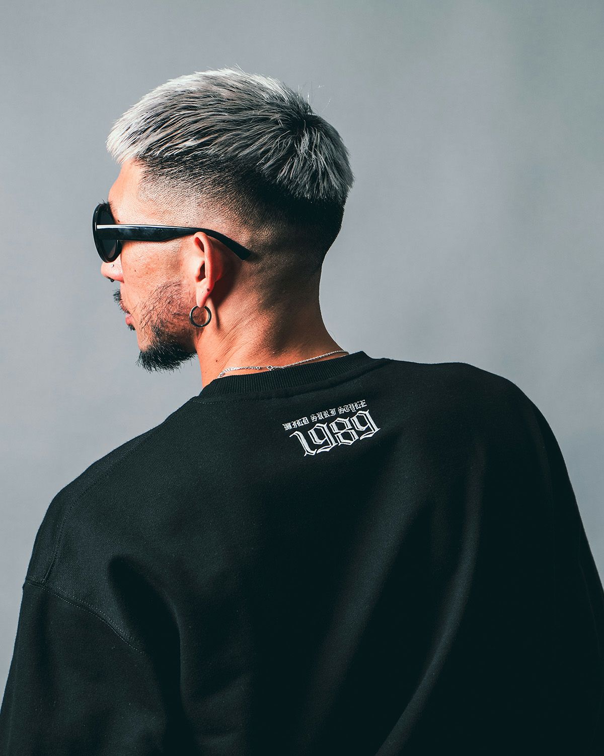 ブラック:183cm(Lサイズ着用)