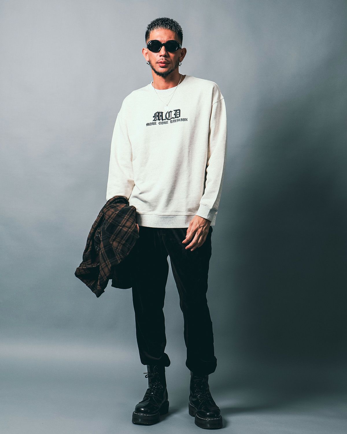 キナリ:183cm(Lサイズ着用)