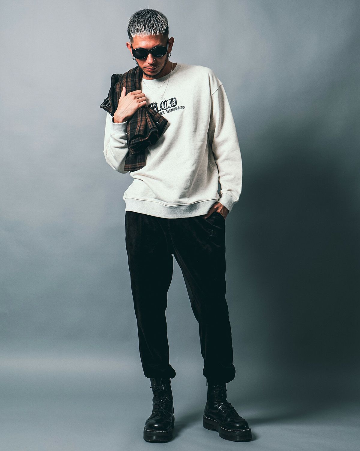 キナリ:183cm(Lサイズ着用)