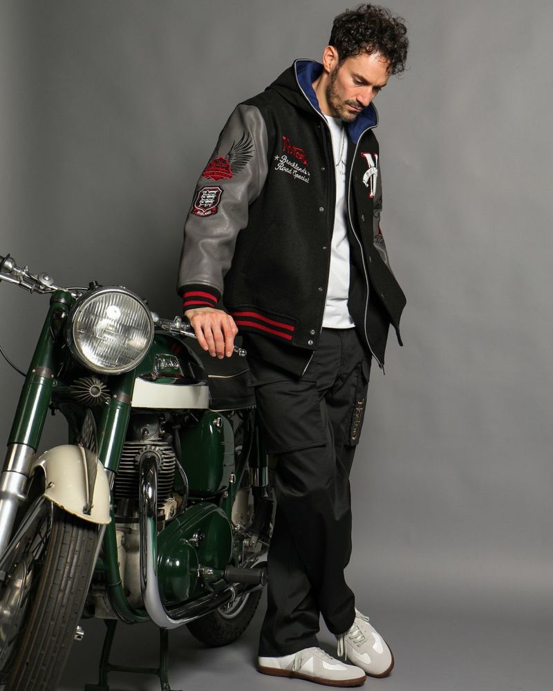 ブラック:186cm(Lサイズ着用)