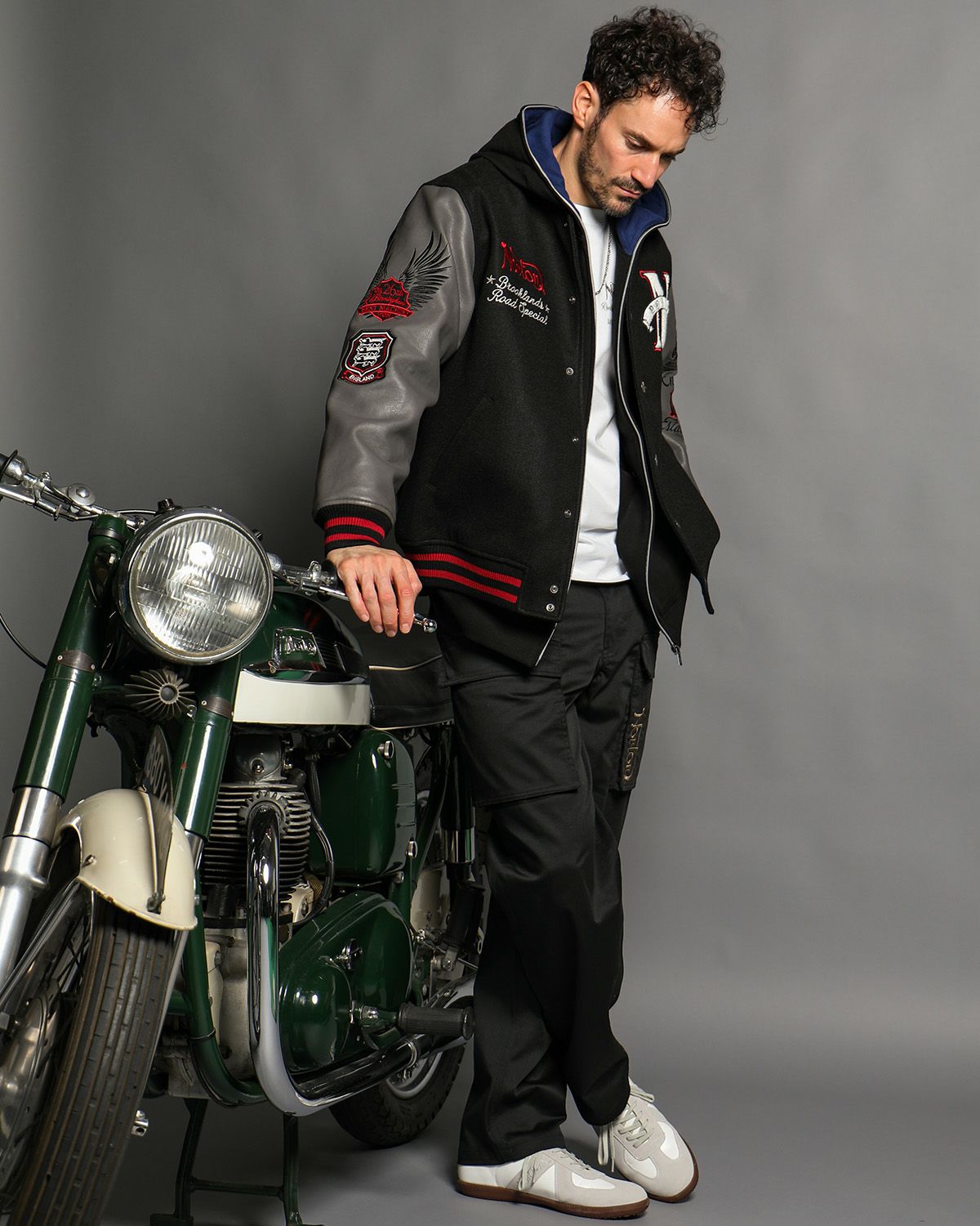 ブラック:186cm(Lサイズ着用)